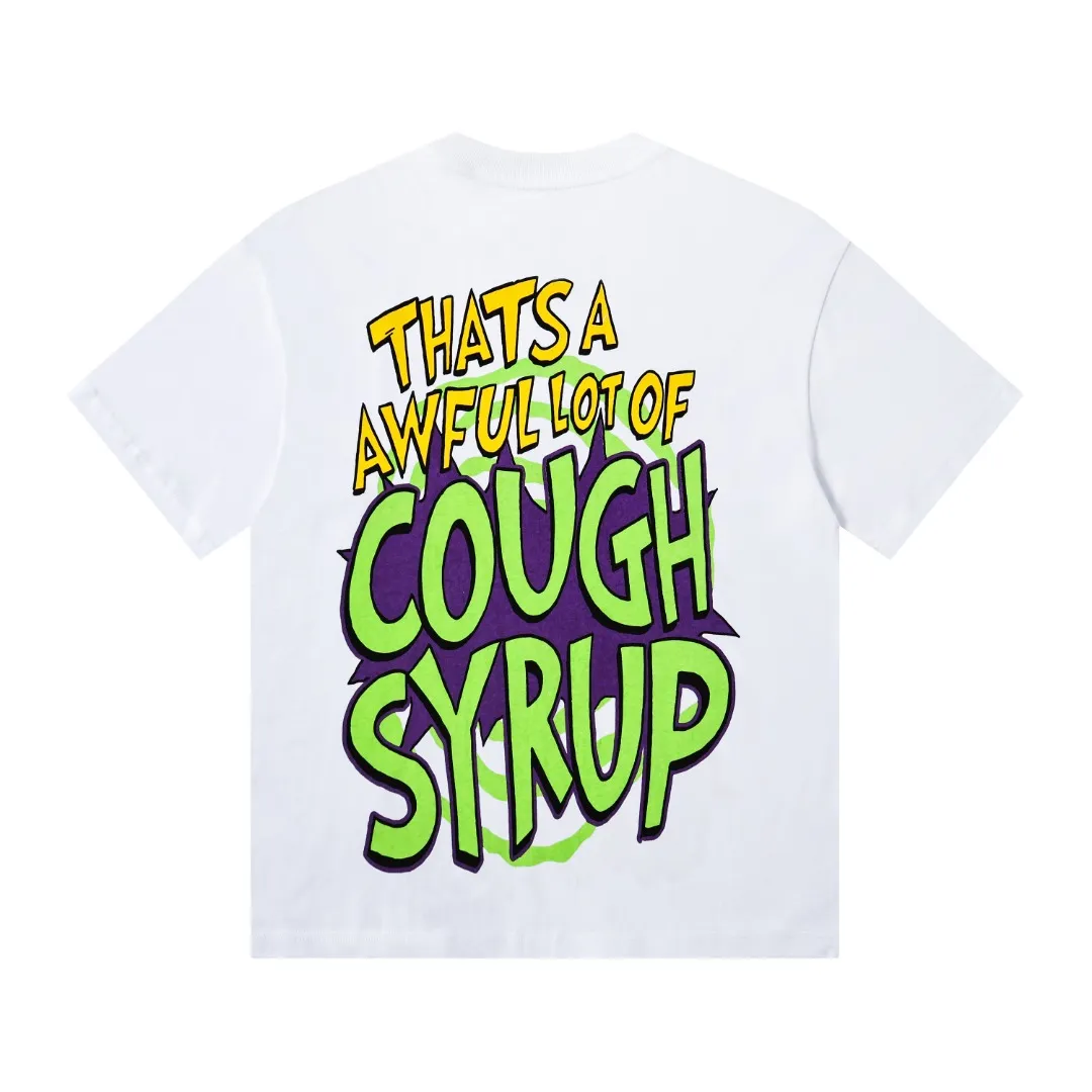 # / ｜ THAT'S A AWFUL LOT OF COUGH SYRUP In Stock T （fabric):32 Sizes（size）：S-M L X L （colour）： / 👉